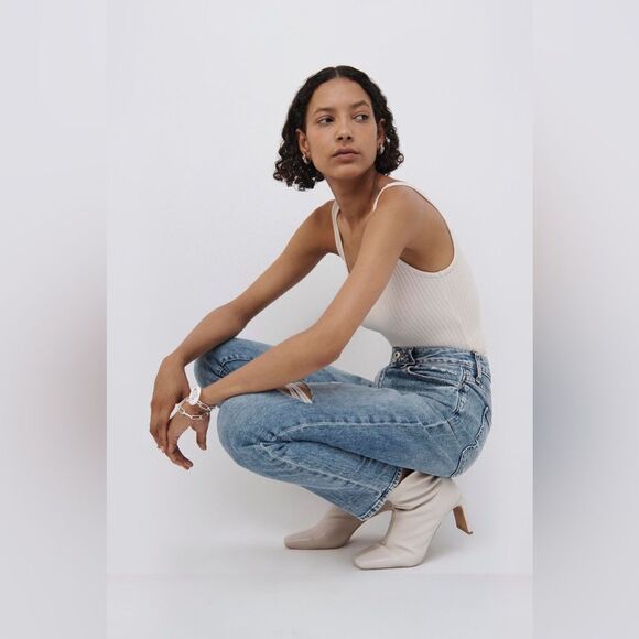 Jonathan Simkhai Trevor Tapered Jeans - Picture 3 of 5